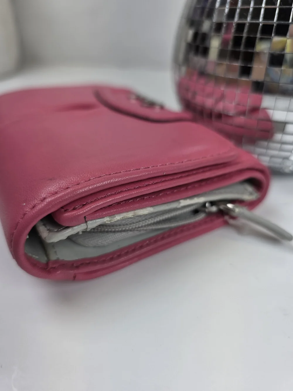 Coach pink leather